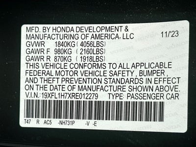 2024 Honda Civic EX-L
