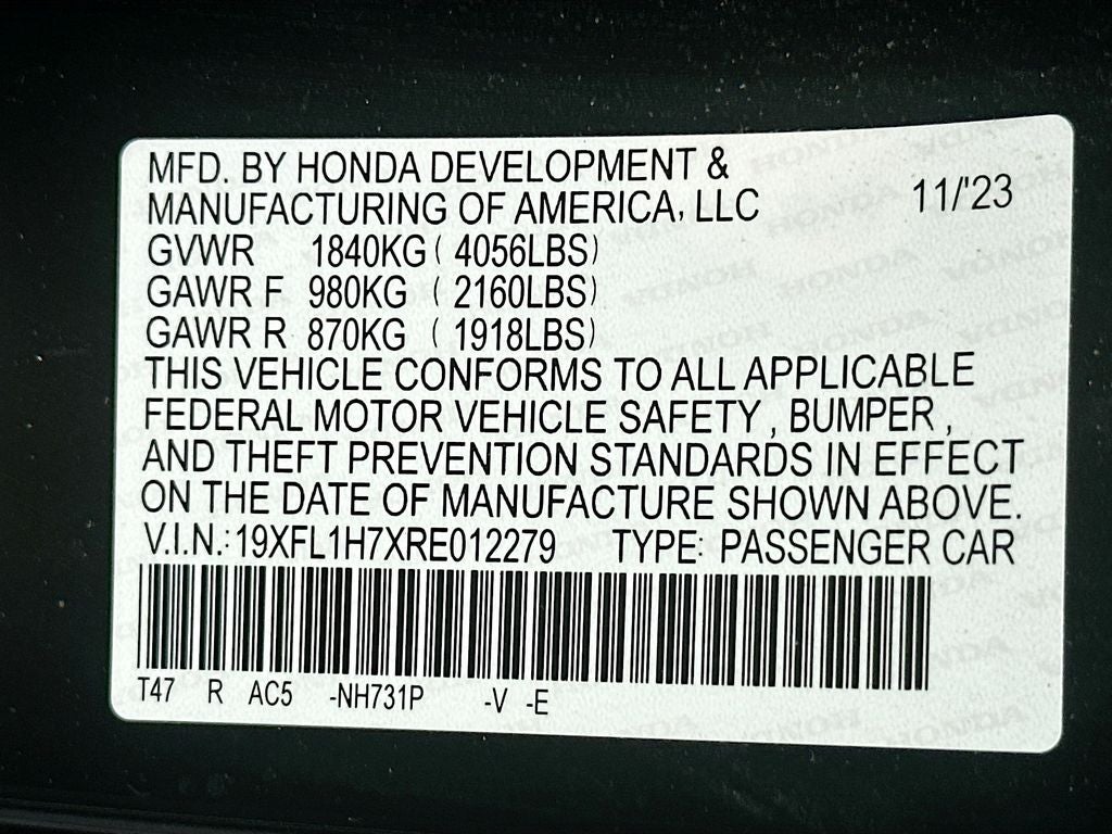 2024 Honda Civic EX-L