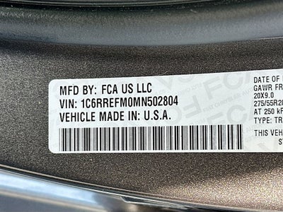 2021 RAM 1500 Big Horn