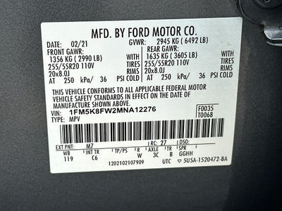 2021 Ford Explorer Limited