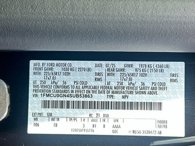 2025 Ford Escape Active