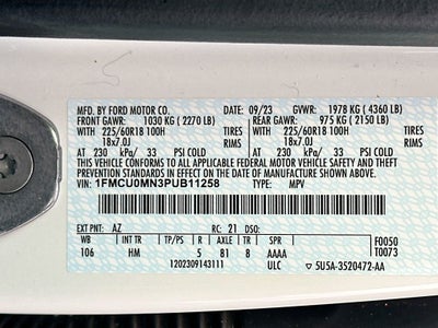 2023 Ford Escape ST-Line