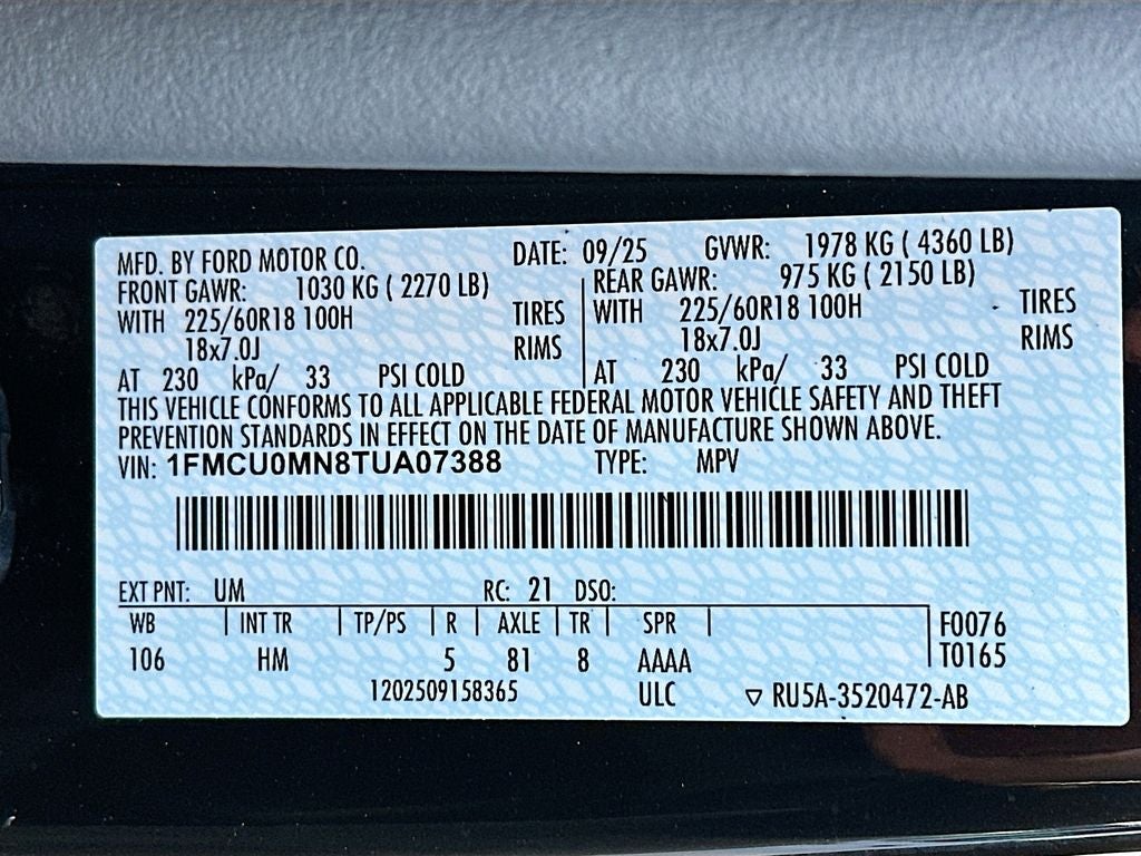 2026 Ford Escape ST-Line