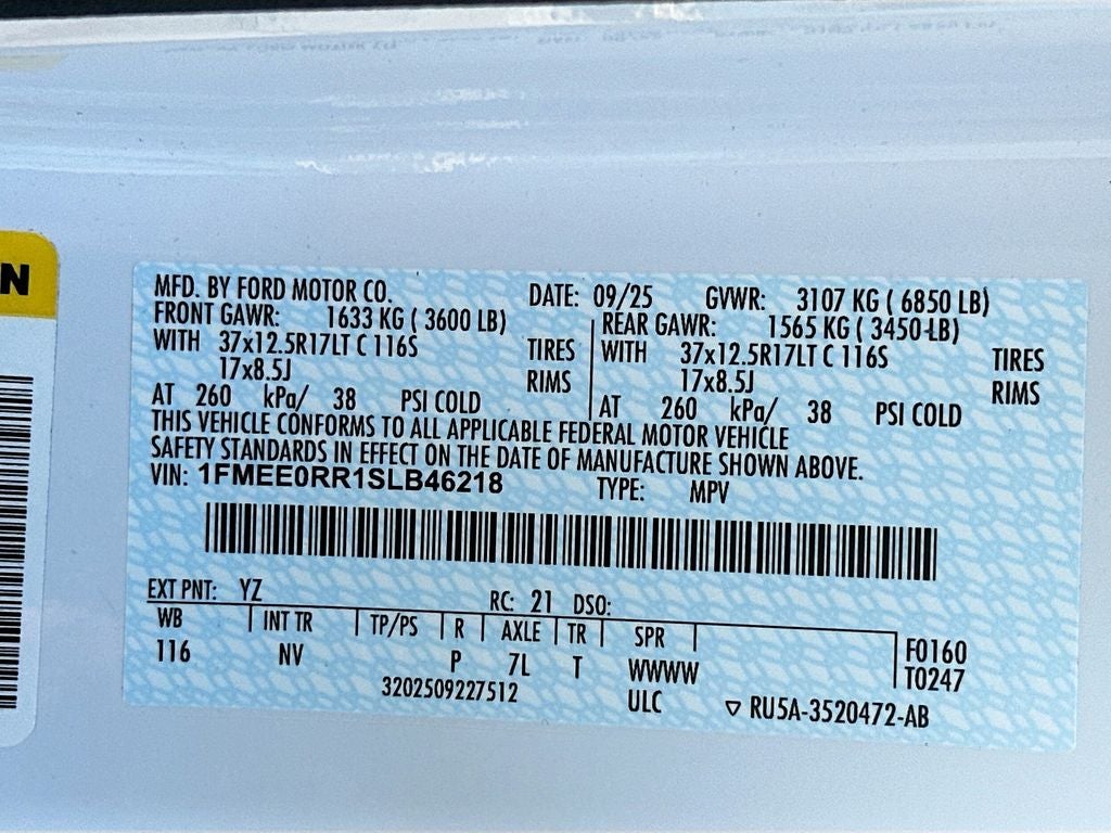 2025 Ford Bronco Raptor