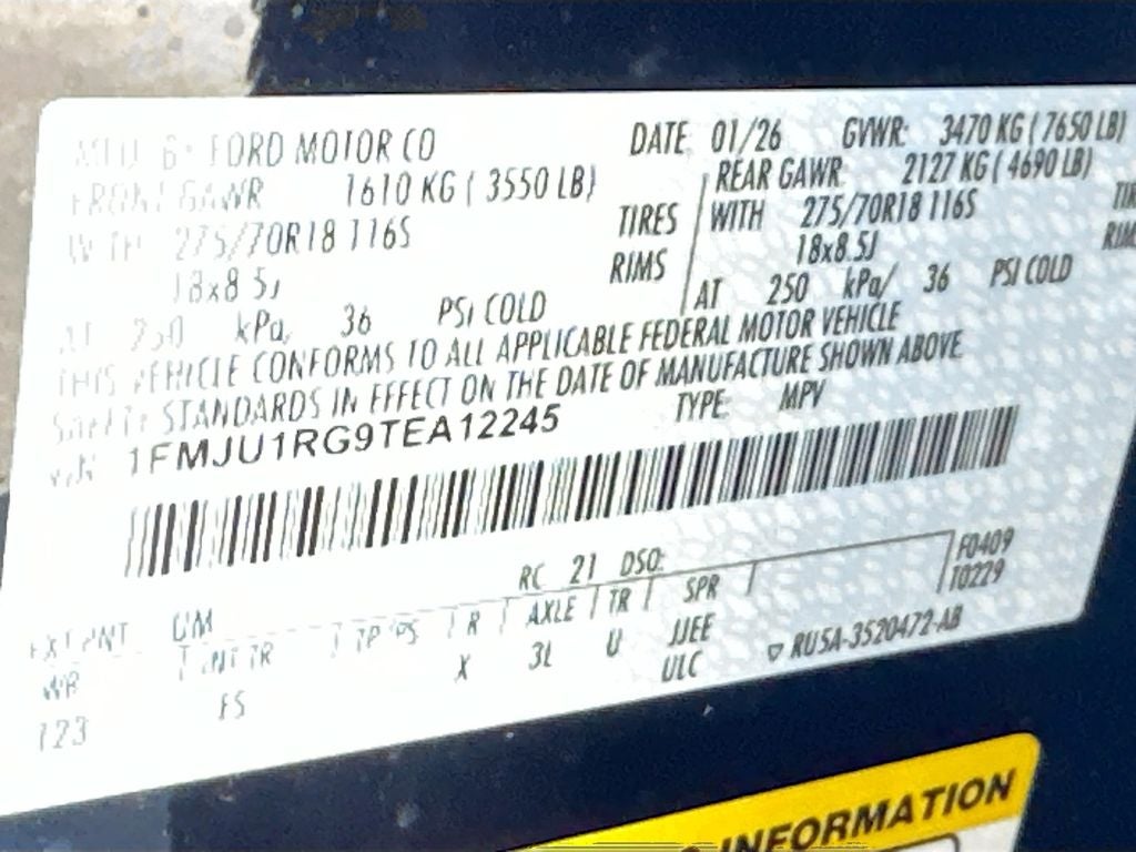 2026 Ford Expedition Tremor