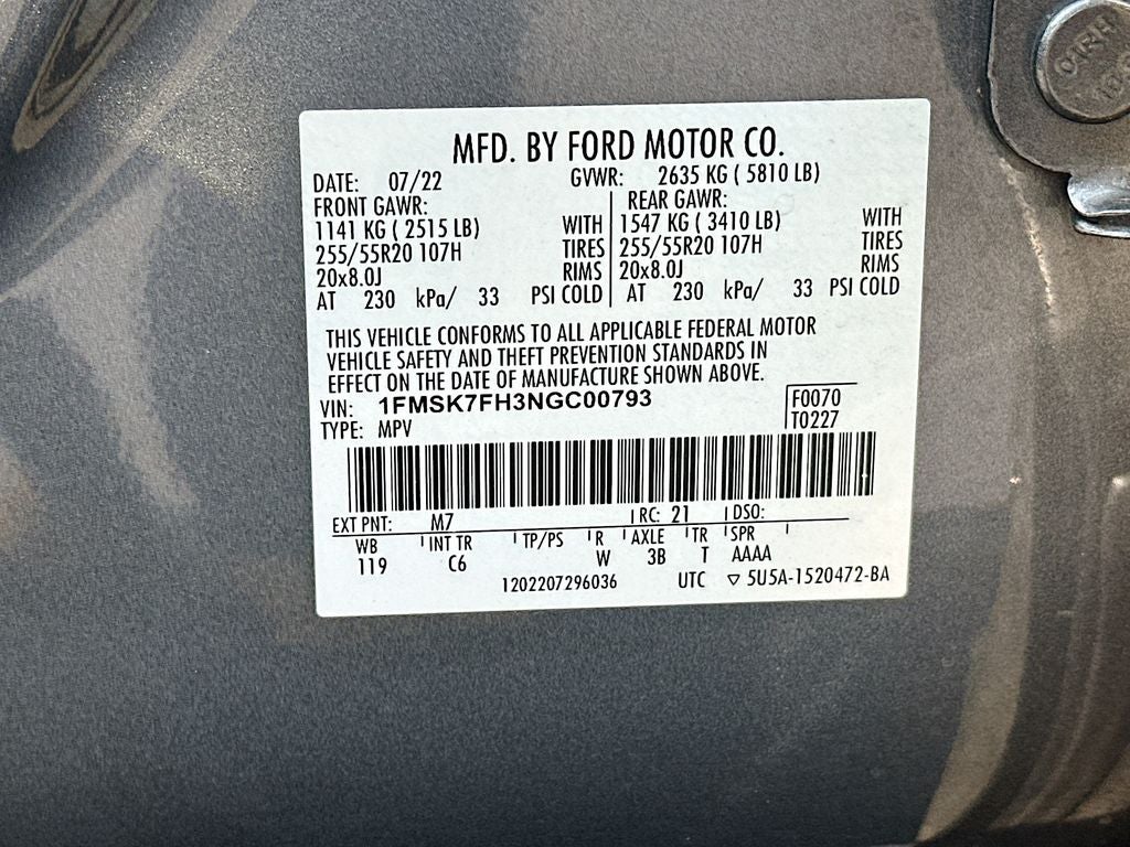 2022 Ford Explorer Limited