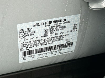 2026 Ford Explorer Active (100A)