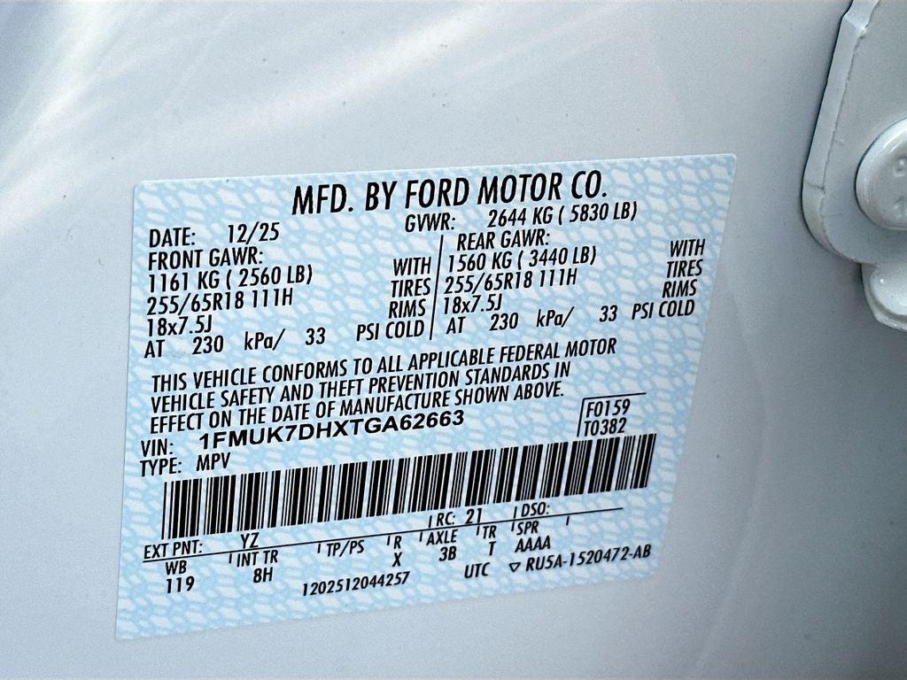 2026 Ford Explorer Active (100A)