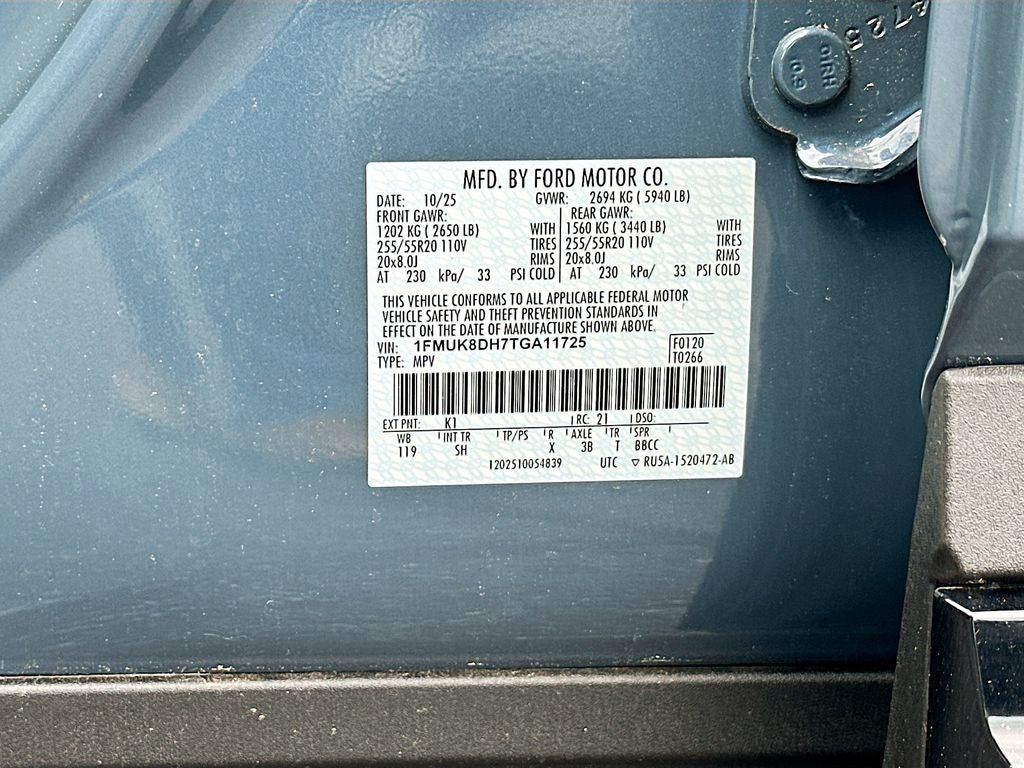 2026 Ford Explorer Active (100A)