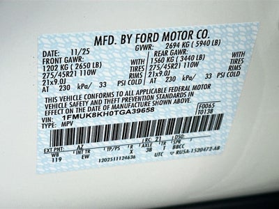 2026 Ford Explorer ST-Line