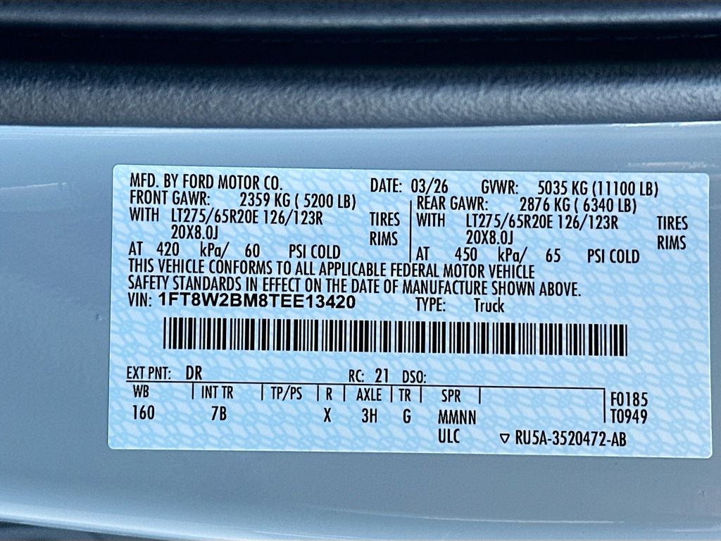 2026 Ford F-250 Platinum