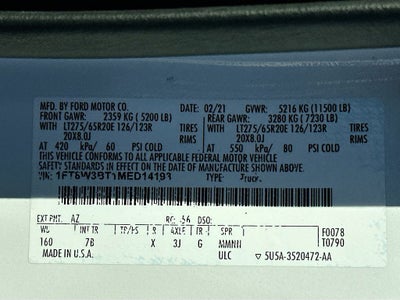 2021 Ford F-350 Platinum