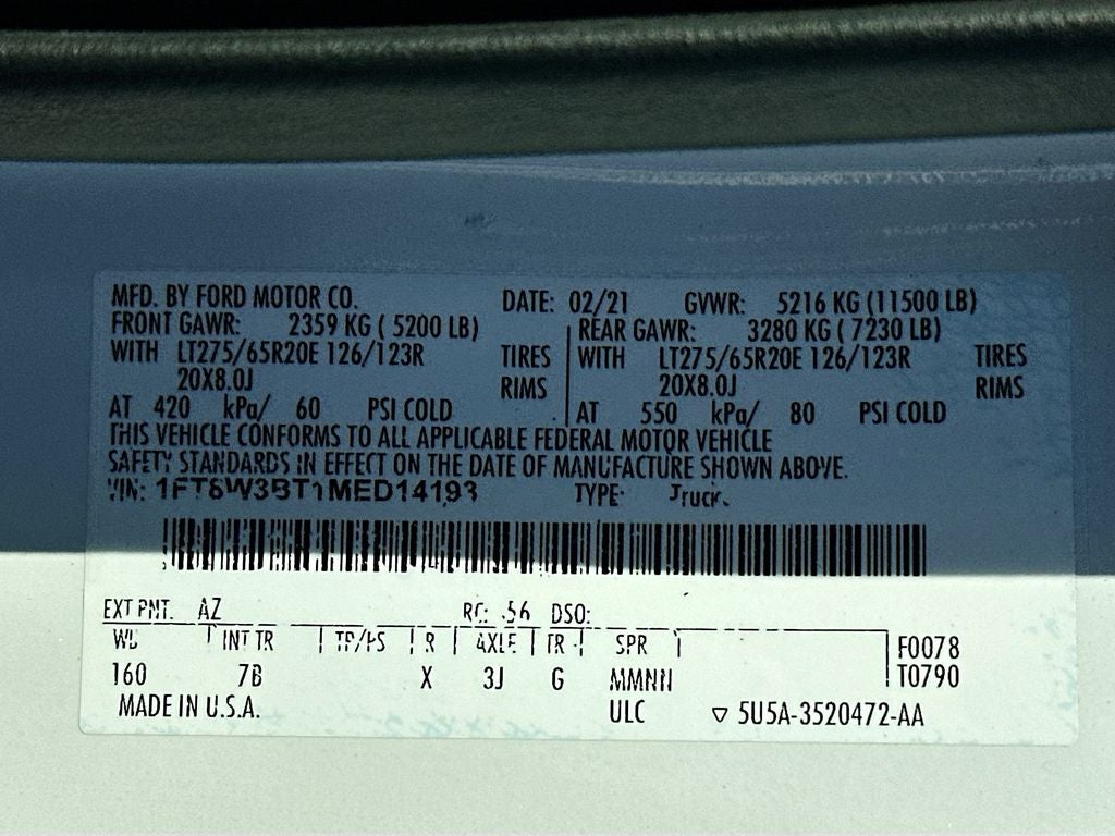 2021 Ford F-350 Platinum