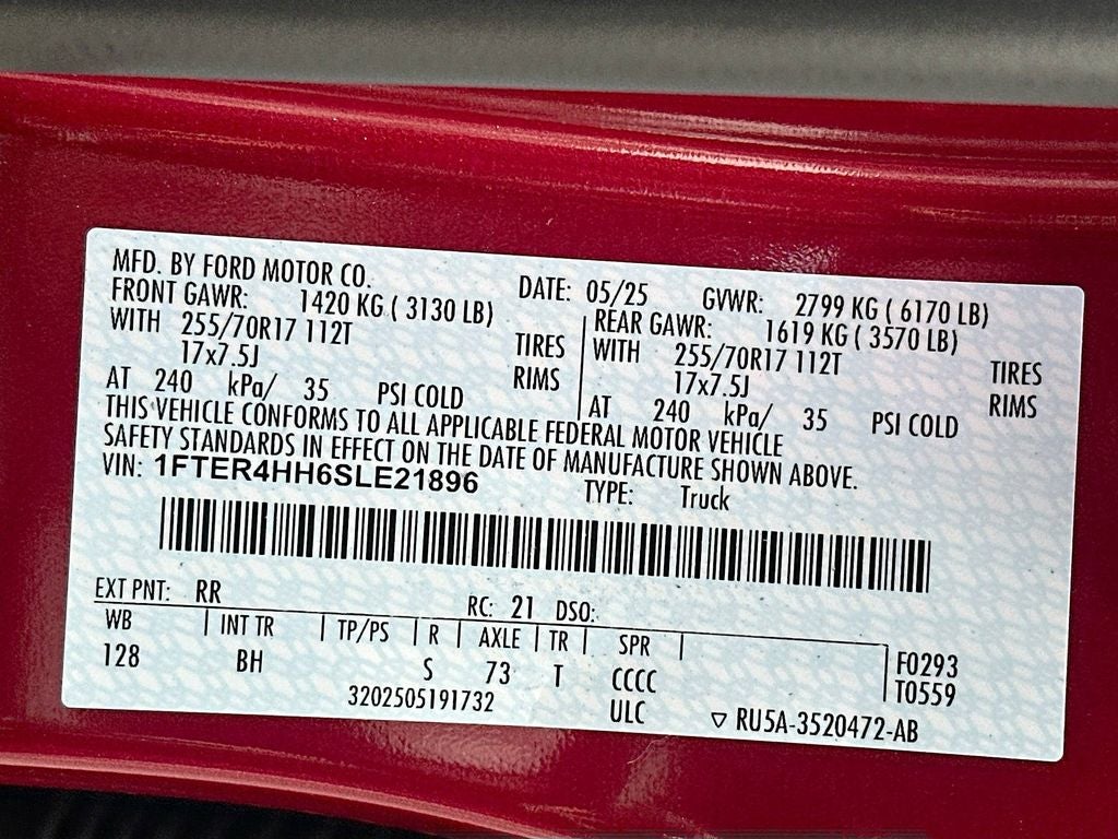 2025 Ford Ranger XLT