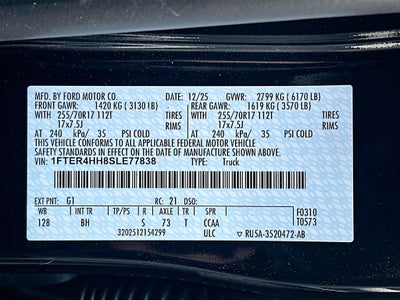 2025 Ford Ranger XLT