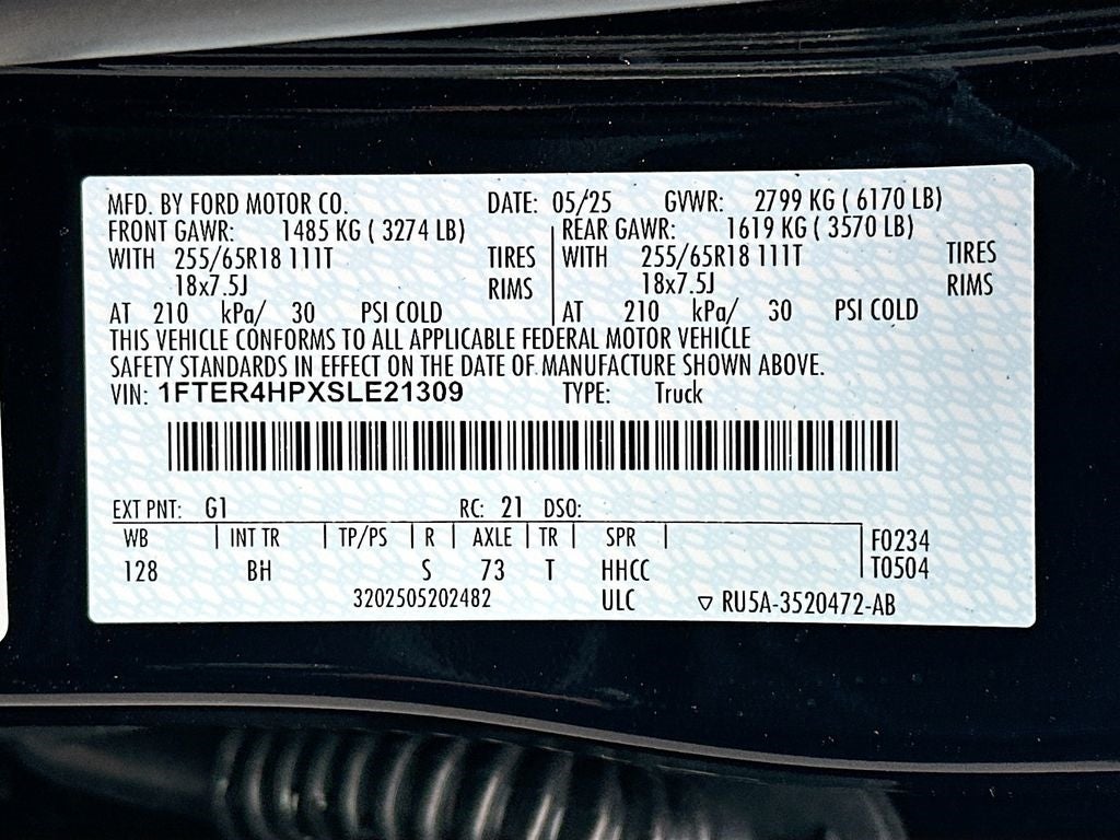 2025 Ford Ranger XLT