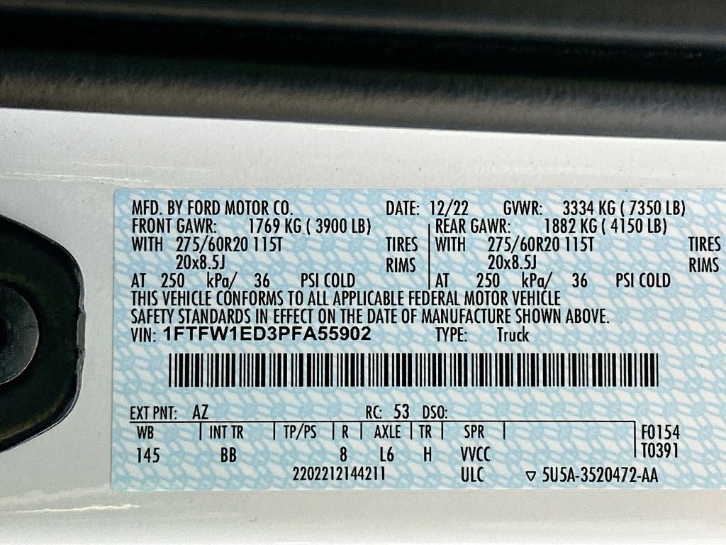 2023 Ford F-150 Platinum