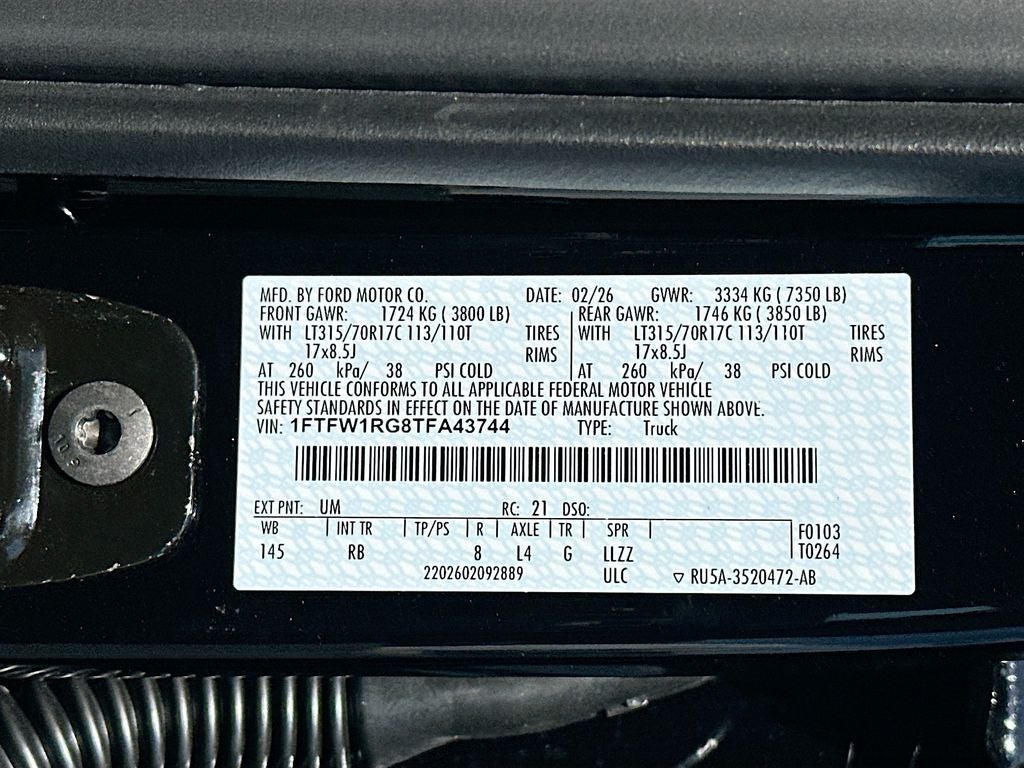 2026 Ford F-150 Raptor