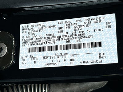 2026 Ford F-150 LARIAT