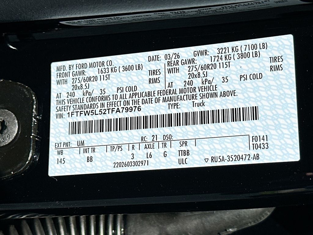 2026 Ford F-150 LARIAT