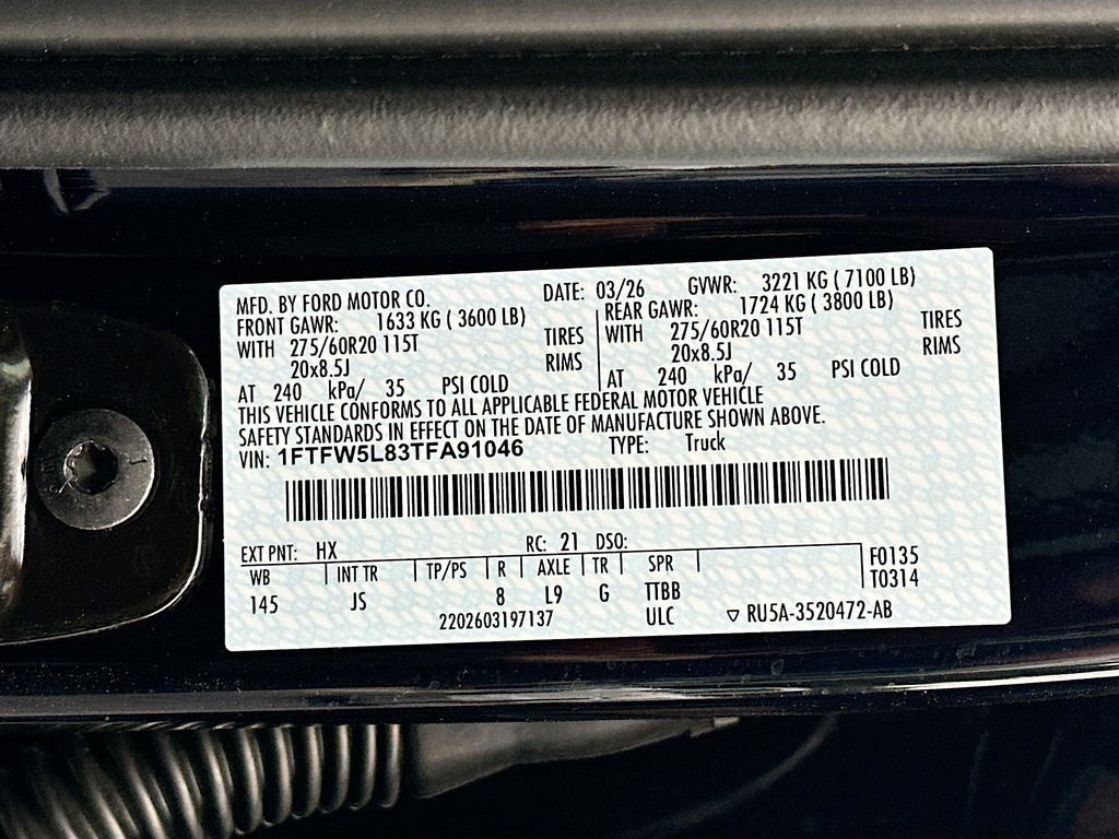 2026 Ford F-150 LARIAT