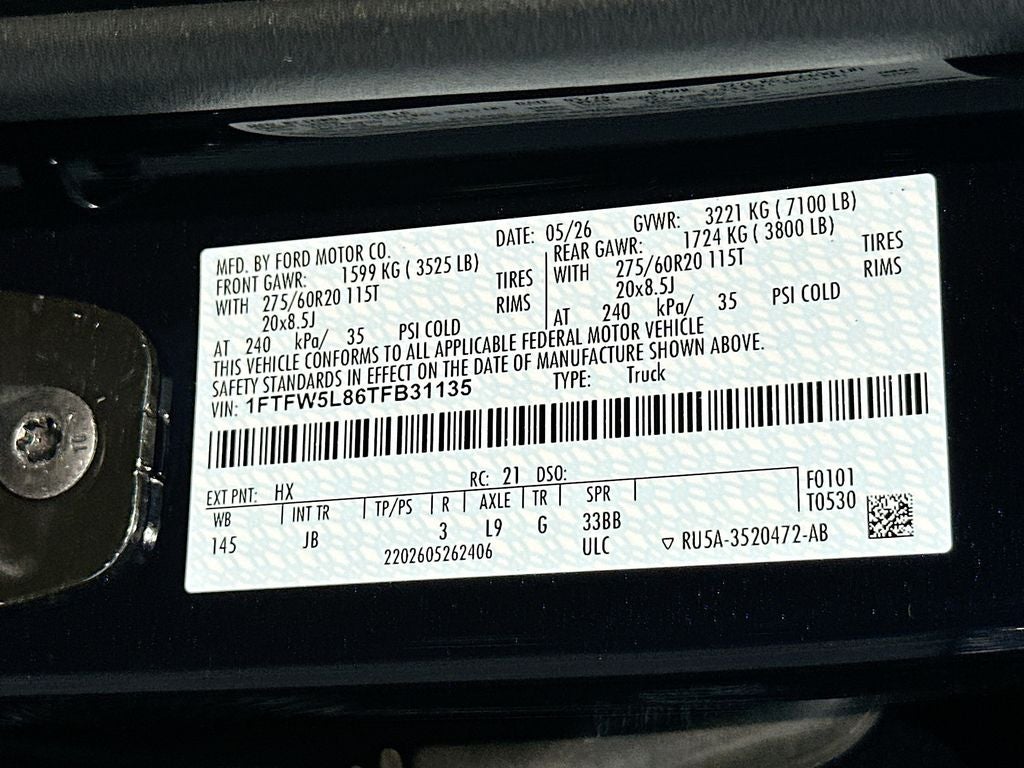 2026 Ford F-150 LARIAT