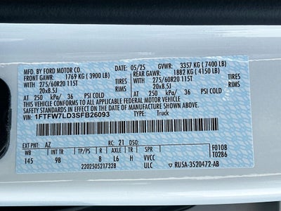 2025 Ford F-150 Platinum