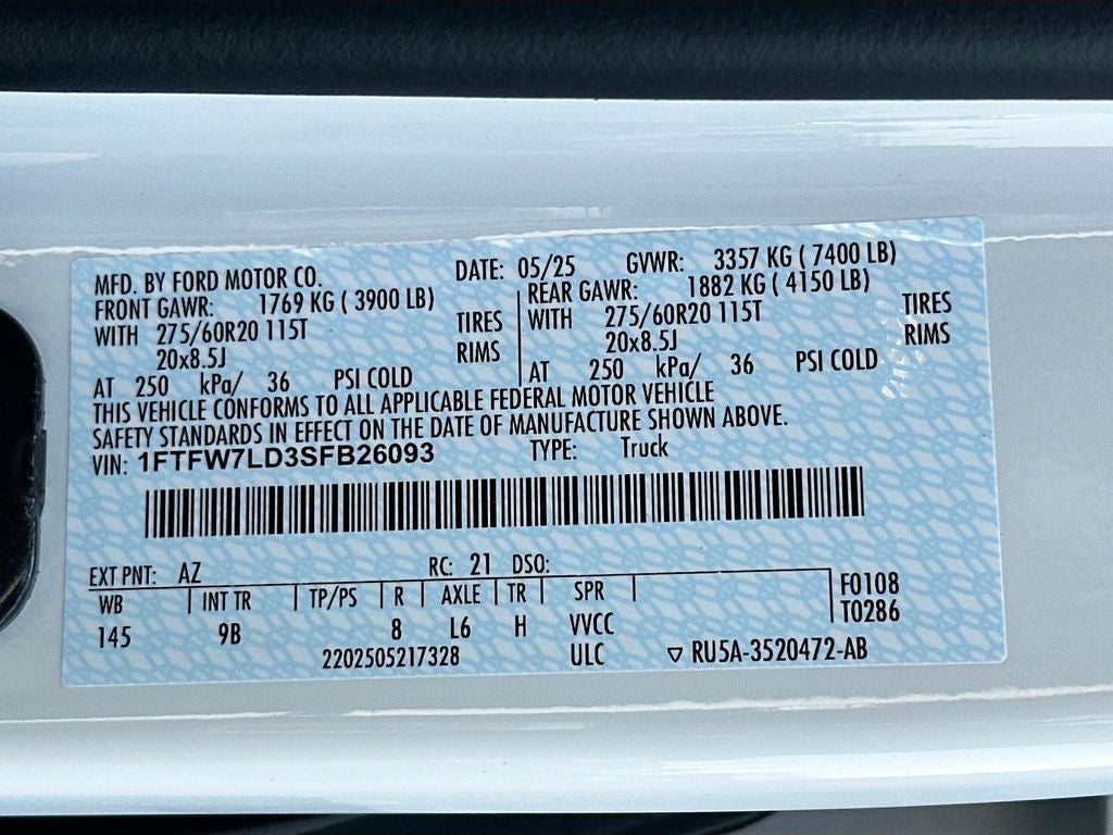 2025 Ford F-150 Platinum