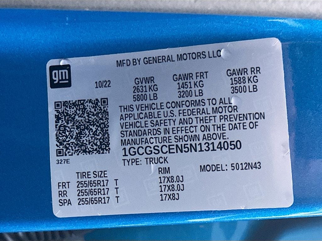 2022 Chevrolet Colorado 2WD LT