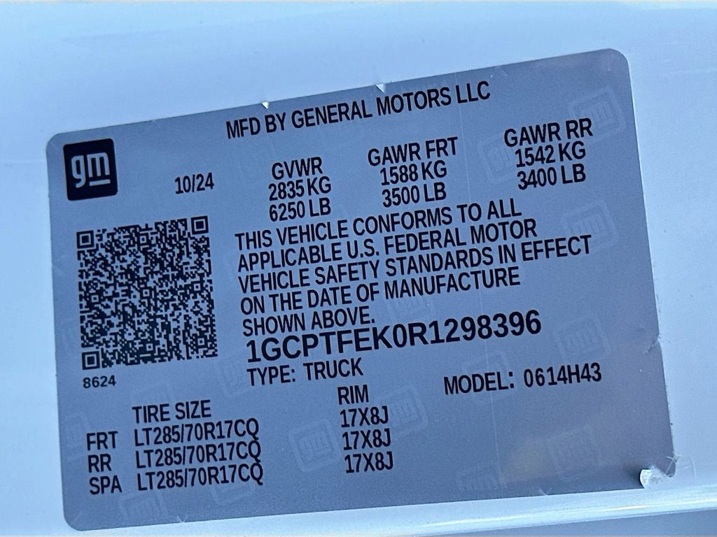 2024 Chevrolet Colorado 4WD ZR2