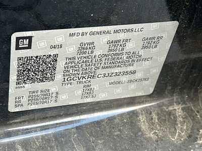 2018 Chevrolet Silverado LT