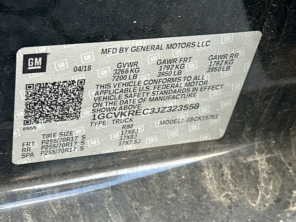 2018 Chevrolet Silverado LT