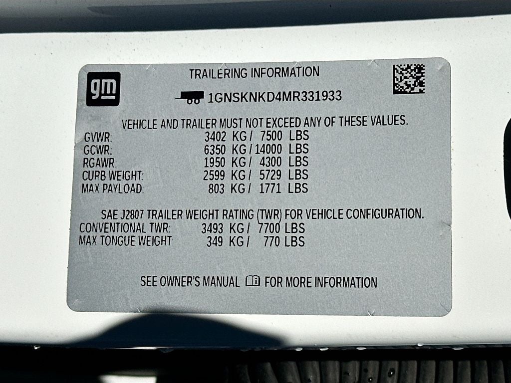 2021 Chevrolet Tahoe LT