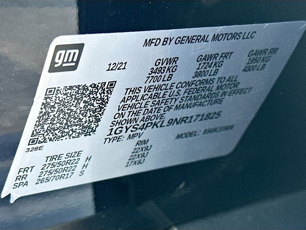 2022 Cadillac Escalade ESV Sport