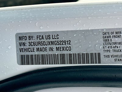 2021 RAM 2500 Lone Star