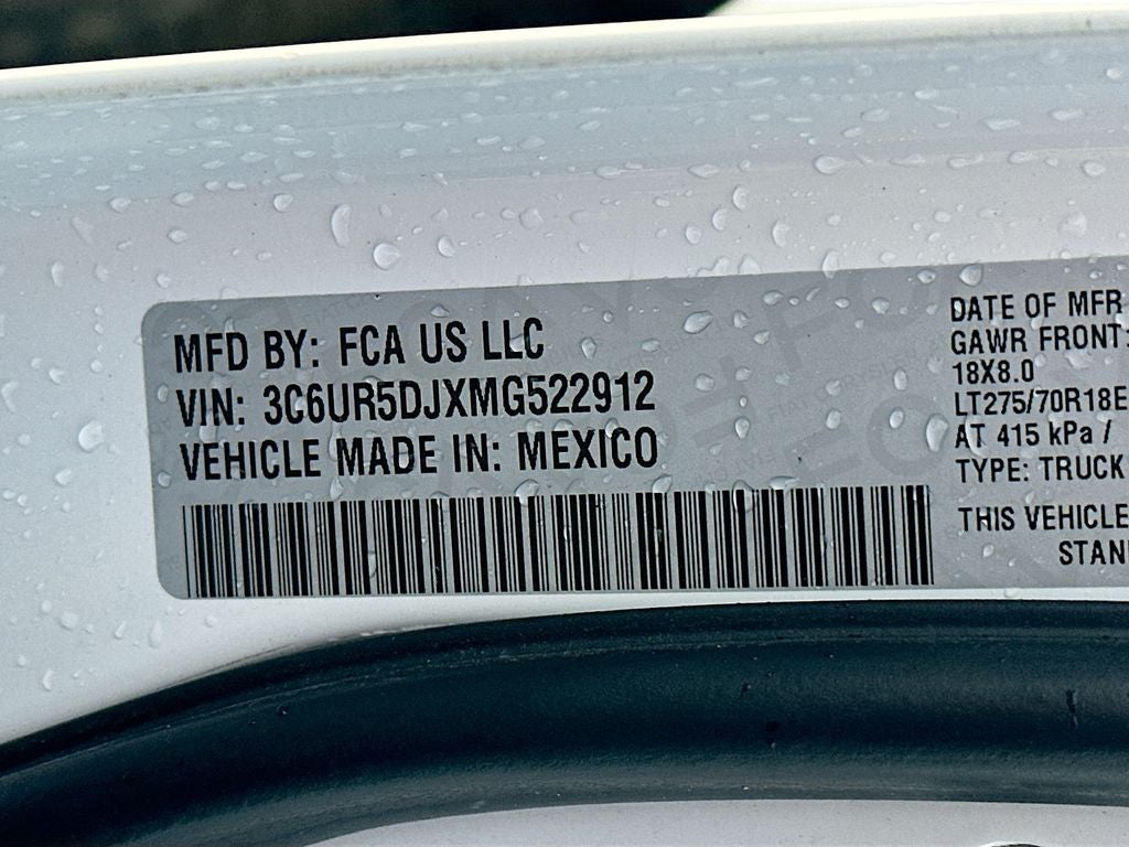 2021 RAM 2500 Lone Star