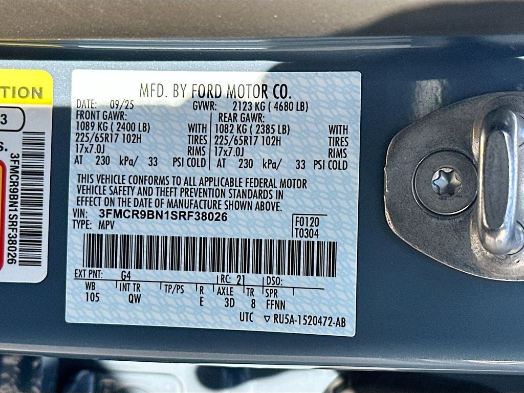 2025 Ford Bronco Sport Big Bend