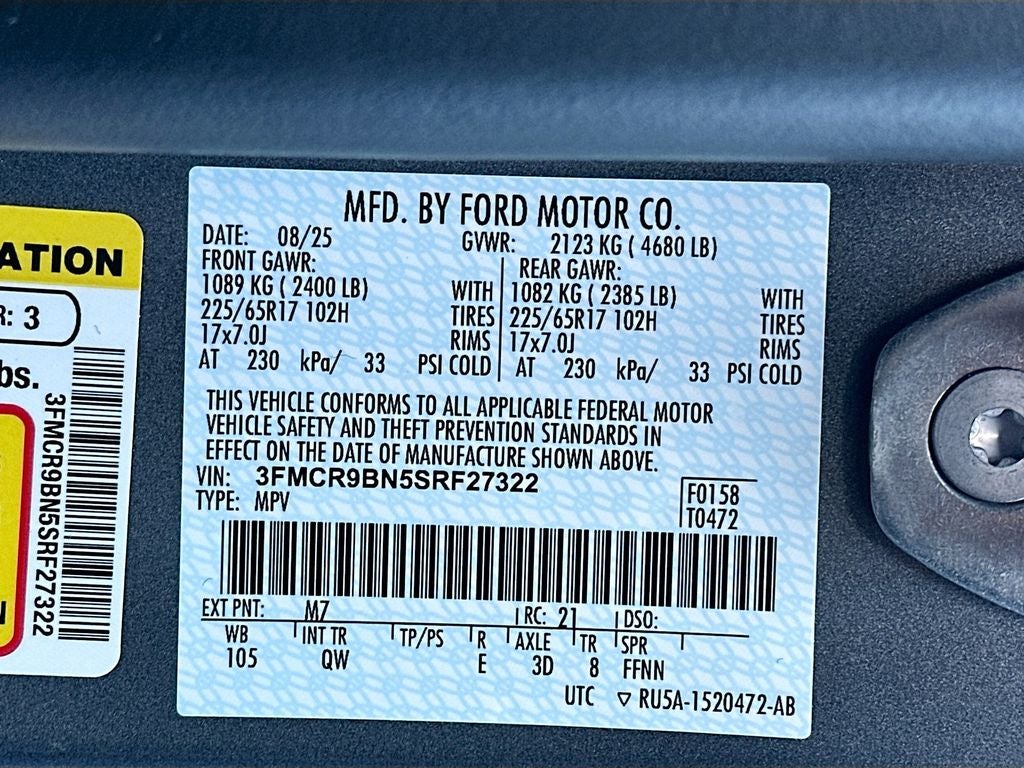 2025 Ford Bronco Sport Big Bend