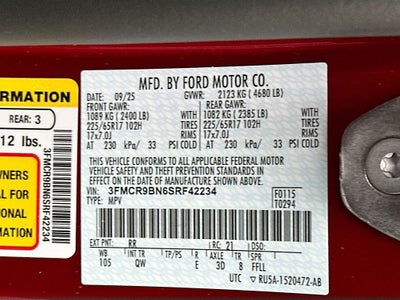 2025 Ford Bronco Sport Big Bend