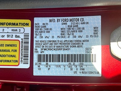 2025 Ford Bronco Sport Outer Banks