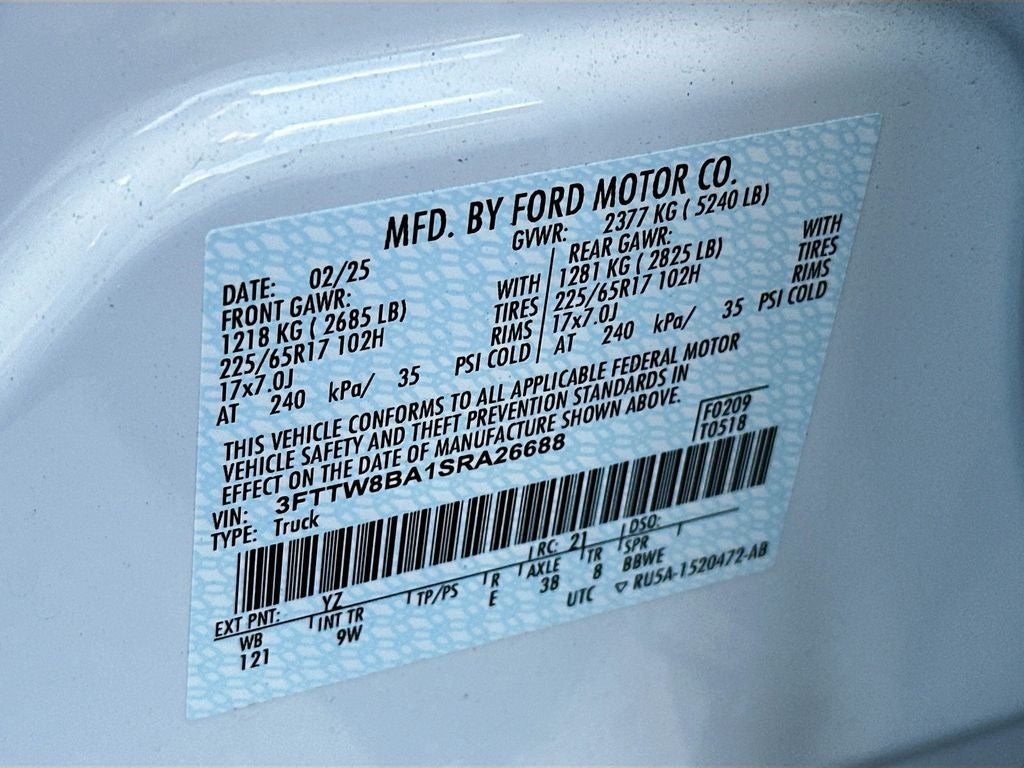 2025 Ford Maverick XL