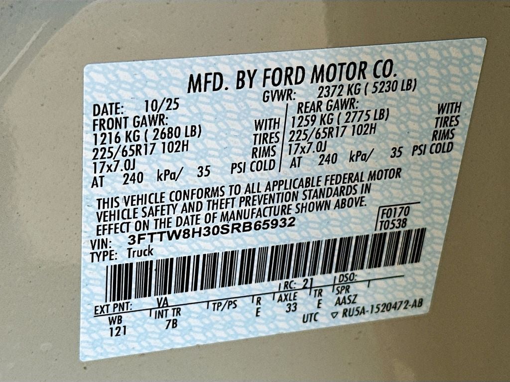 2025 Ford Maverick XLT