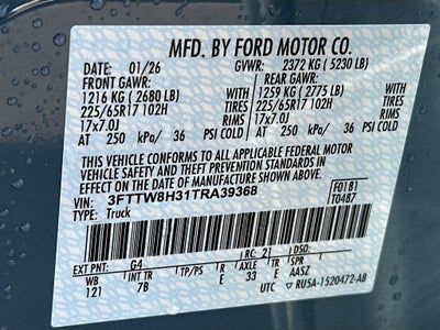 2026 Ford Maverick XLT