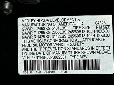 2023 Honda Passport TrailSport