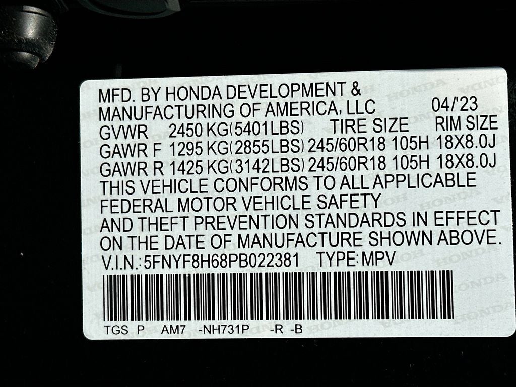 2023 Honda Passport TrailSport