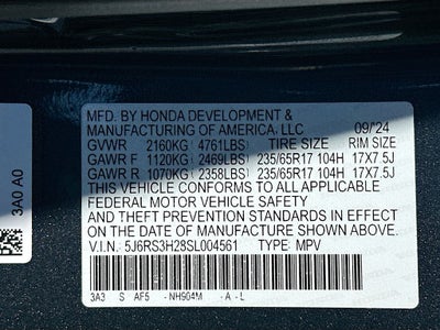 2025 Honda CR-V LX
