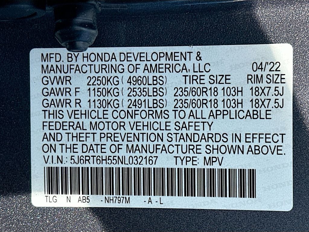 2022 Honda CR-V Hybrid EX