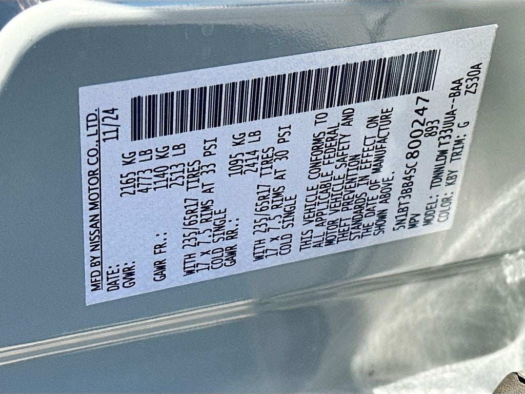 2025 Nissan Rogue Rock Creek