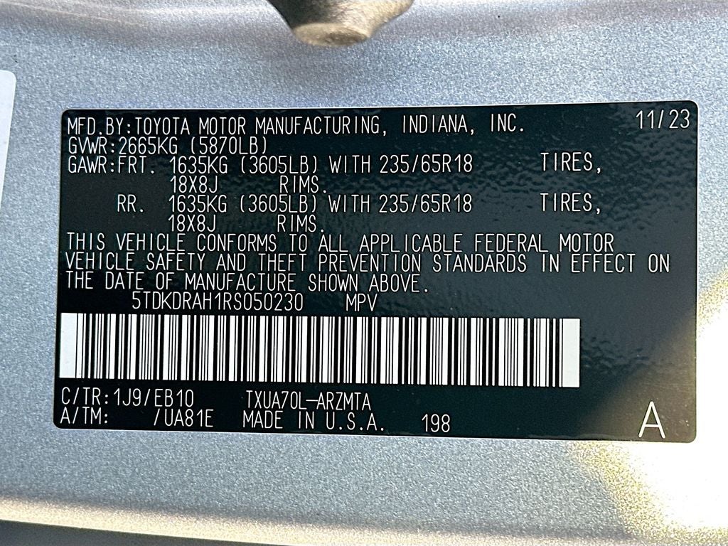 2024 Toyota Highlander XLE