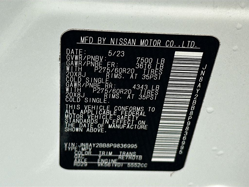 2023 Nissan Armada SL